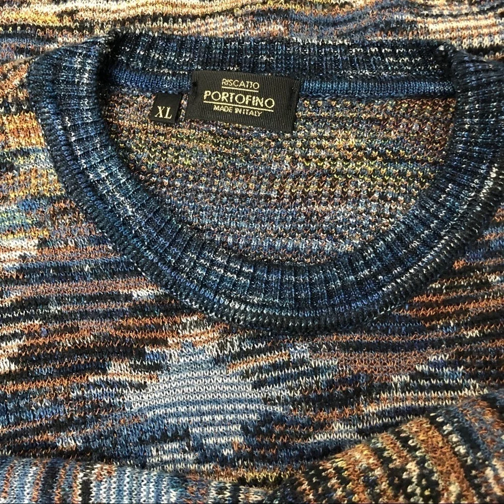 Men’s Riscatto Portofino Multicolor Sweater XL